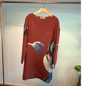 MARNI tunic dress with later slits  NWT